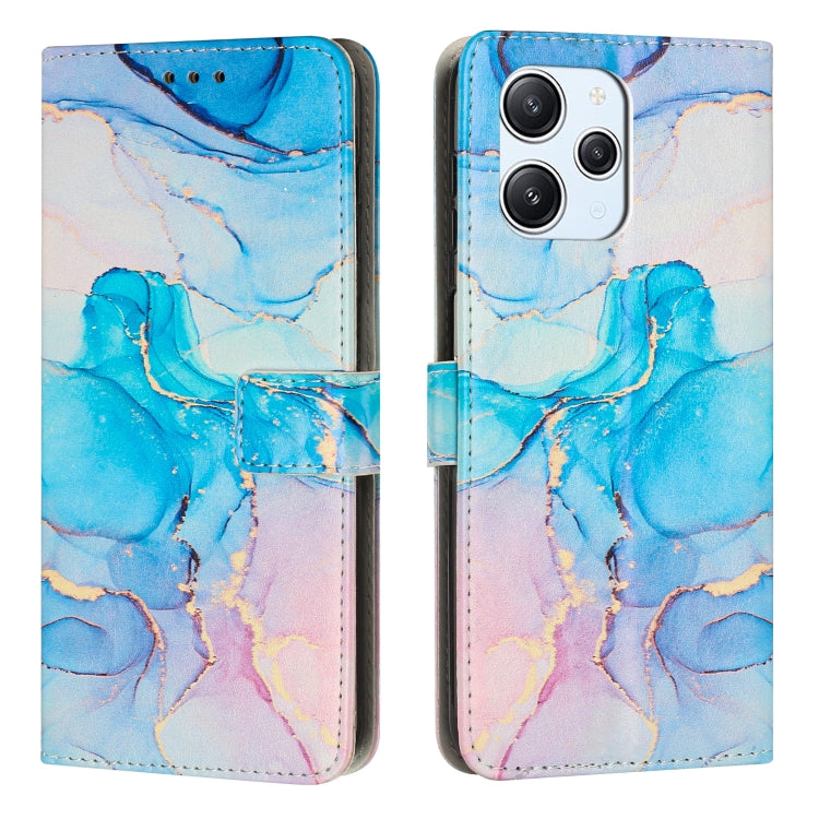 Painted Marble Pattern Leather Phone Case, For Redmi 13C 4G, For Redmi Note 13 Pro+, For Redmi Note 13 Pro 5G, For Redmi 12 4G / Redmi 12 5G / Note 12R