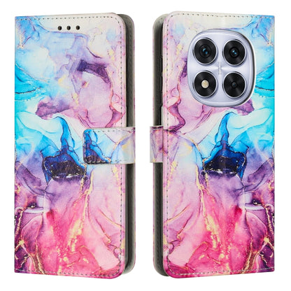 Painted Marble Pattern Leather Phone Case, For Redmi 14C 4G / A3 Pro, For Redmi Note 14 5G Global, For Redmi Note 14 Pro 5G Global, For Redmi K70 Pro / K70