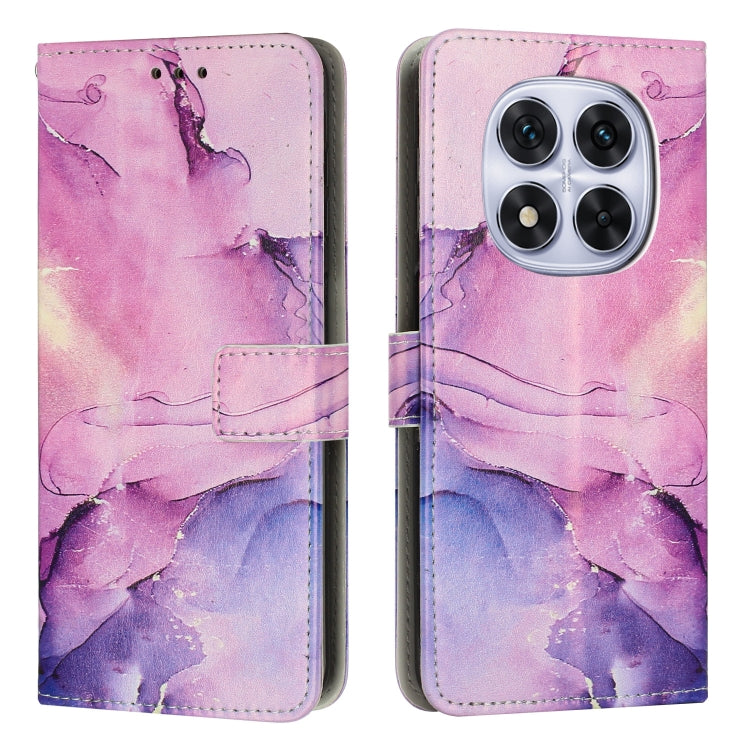 Painted Marble Pattern Leather Phone Case, For Redmi 14C 4G / A3 Pro, For Redmi Note 14 5G Global, For Redmi Note 14 Pro 5G Global, For Redmi K70 Pro / K70