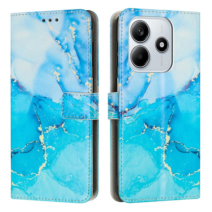 Painted Marble Pattern Leather Phone Case, For Redmi 14C 4G / A3 Pro, For Redmi Note 14 5G Global, For Redmi Note 14 Pro 5G Global, For Redmi K70 Pro / K70