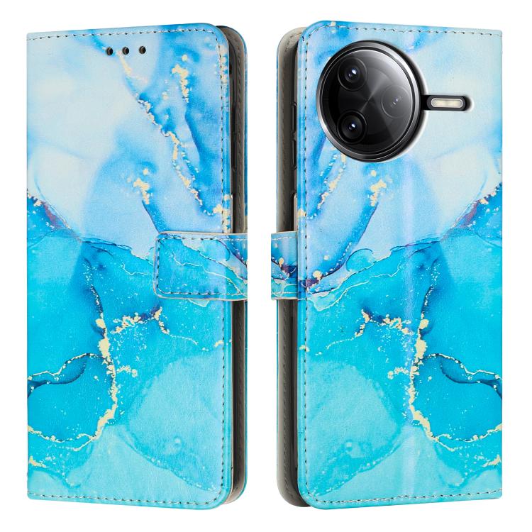 Painted Marble Pattern Leather Phone Case, For Redmi 15 5G / 4G EU 171mm, For Redmi 15C 5G / 4G Global 171mm, For Redmi A5 4G 171.7mm / Poco C71, For Redmi K80 / K80 Pro