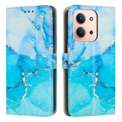 Painted Marble Pattern Leather Phone Case, For Redmi 15 5G / 4G EU 171mm, For Redmi 15C 5G / 4G Global 171mm, For Redmi A5 4G 171.7mm / Poco C71, For Redmi K80 / K80 Pro