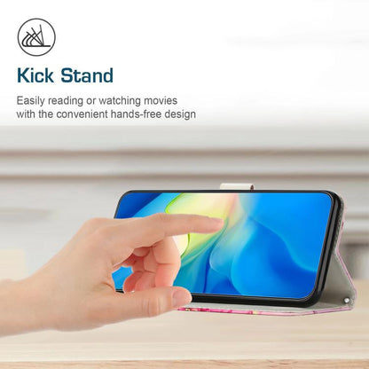 Painted Marble Pattern Leather Phone Case, For Redmi 15 5G / 4G EU 171mm, For Redmi 15C 5G / 4G Global 171mm, For Redmi A5 4G 171.7mm / Poco C71, For Redmi K80 / K80 Pro