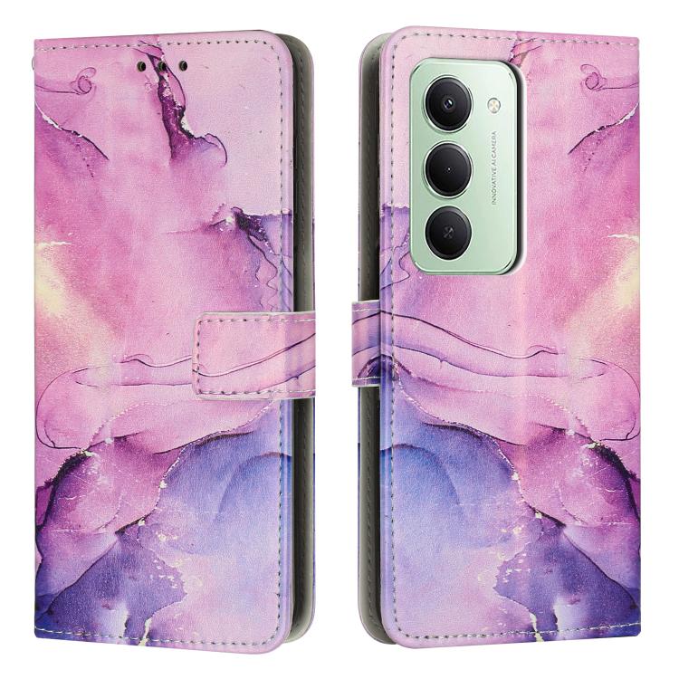 Painted Marble Pattern Leather Phone Case, For Redmi K90 / Poco F8 Pro, For Redmi Note 15 Pro 5G Global 163.6mm, For Redmi 15C 5G / 4G EU 173mm / Poco C85 5G, For Redmi 15 5G Global / 15 4G SEA 169.5mm