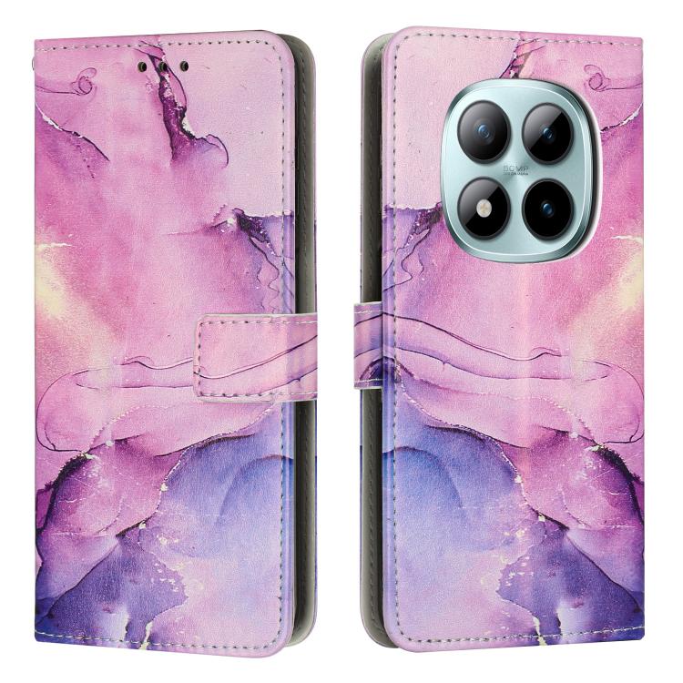 Painted Marble Pattern Leather Phone Case, For Redmi Note 15 Pro+ 5G Global 163.3mm, For Redmi Note 15 5G / 4G Global 164mm, For Redmi K90 Pro Max / Poco F8 Ultra, For Redmi Note 15 Pro 4G Global 163.2mm