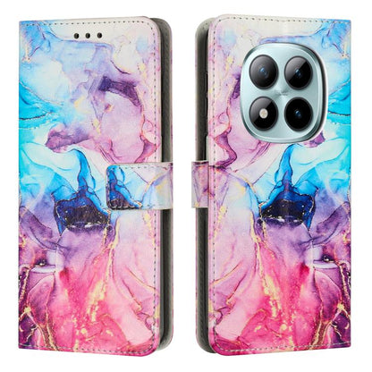 Painted Marble Pattern Leather Phone Case, For Redmi Note 15 Pro+ 5G Global 163.3mm, For Redmi Note 15 5G / 4G Global 164mm, For Redmi K90 Pro Max / Poco F8 Ultra, For Redmi Note 15 Pro 4G Global 163.2mm