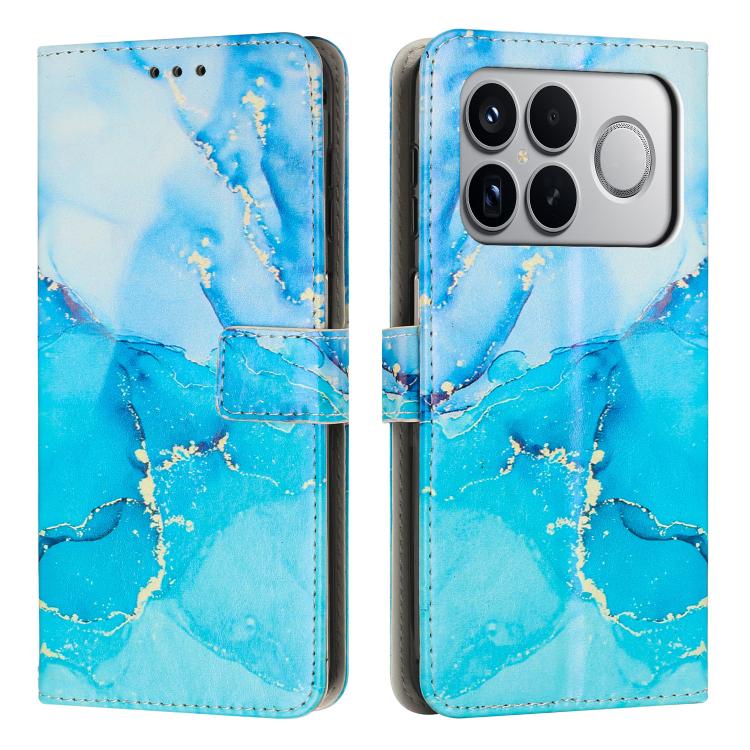Painted Marble Pattern Leather Phone Case, For Redmi Note 15 Pro+ 5G Global 163.3mm, For Redmi Note 15 5G / 4G Global 164mm, For Redmi K90 Pro Max / Poco F8 Ultra, For Redmi Note 15 Pro 4G Global 163.2mm