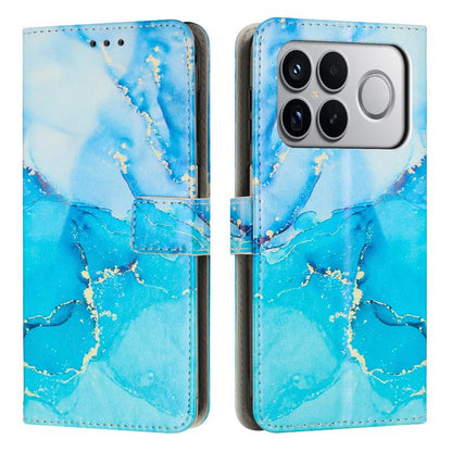 Painted Marble Pattern Leather Phone Case, For Redmi Note 15 Pro+ 5G Global 163.3mm, For Redmi Note 15 5G / 4G Global 164mm, For Redmi K90 Pro Max / Poco F8 Ultra, For Redmi Note 15 Pro 4G Global 163.2mm