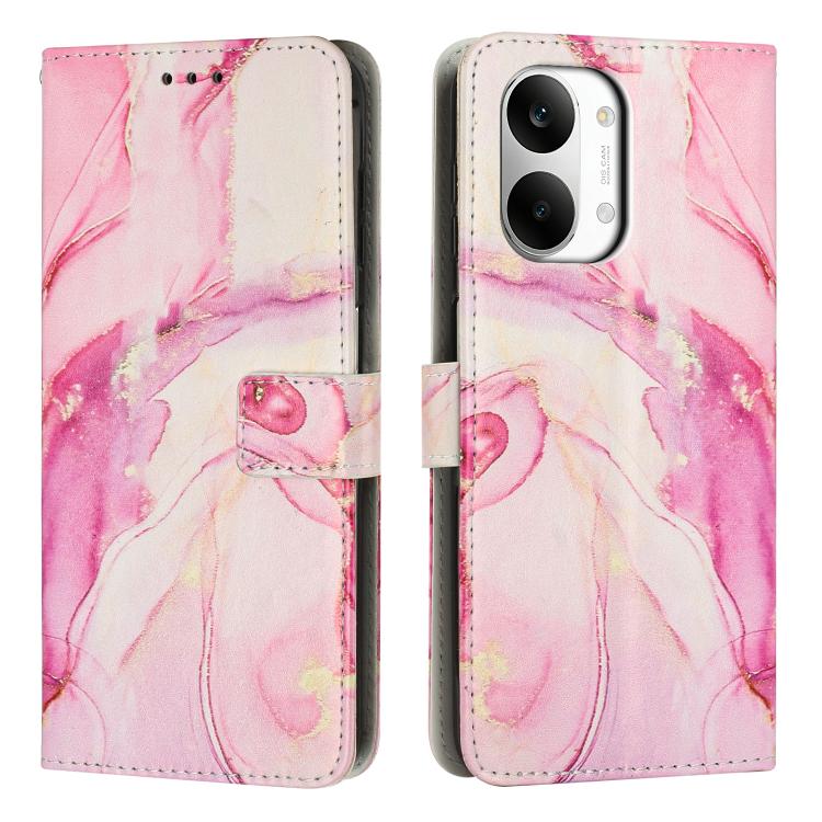 Painted Marble Pattern Leather Phone Case, For Redmi 15a 5G, For Redmi A7 Pro 4G 171mm, For Redmi Turbo 5 Max / Poco X8 Pro Max 5G, For Redmi Turbo 5 / Poco X8 Pro 5G