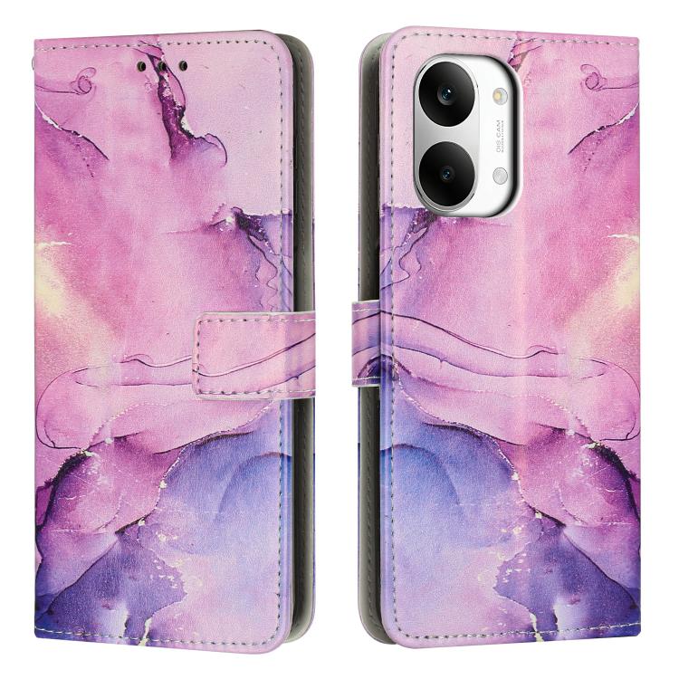 Painted Marble Pattern Leather Phone Case, For Redmi 15a 5G, For Redmi A7 Pro 4G 171mm, For Redmi Turbo 5 Max / Poco X8 Pro Max 5G, For Redmi Turbo 5 / Poco X8 Pro 5G