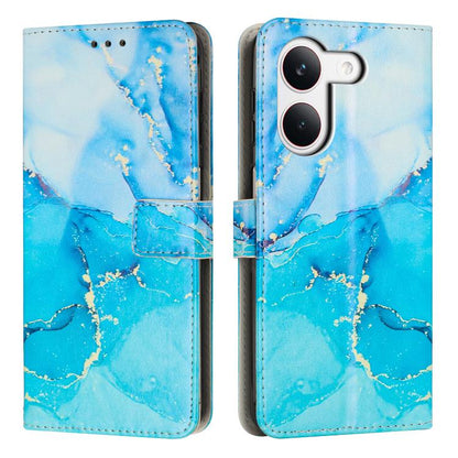 Painted Marble Pattern Leather Phone Case, For Redmi 15a 5G, For Redmi A7 Pro 4G 171mm, For Redmi Turbo 5 Max / Poco X8 Pro Max 5G, For Redmi Turbo 5 / Poco X8 Pro 5G