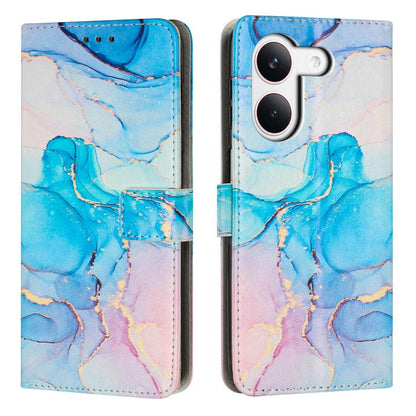 Painted Marble Pattern Leather Phone Case, For Redmi 15a 5G, For Redmi A7 Pro 4G 171mm, For Redmi Turbo 5 Max / Poco X8 Pro Max 5G, For Redmi Turbo 5 / Poco X8 Pro 5G