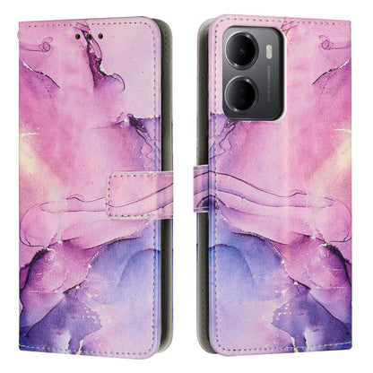 Painted Marble Pattern Leather Phone Case, For Redmi 15a 5G, For Redmi A7 Pro 4G 171mm, For Redmi Turbo 5 Max / Poco X8 Pro Max 5G, For Redmi Turbo 5 / Poco X8 Pro 5G