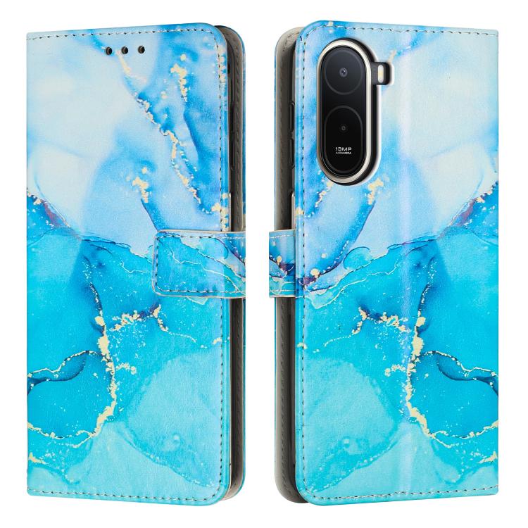Painted Marble Pattern Leather Phone Case, For Redmi 15a 5G, For Redmi A7 Pro 4G 171mm, For Redmi Turbo 5 Max / Poco X8 Pro Max 5G, For Redmi Turbo 5 / Poco X8 Pro 5G