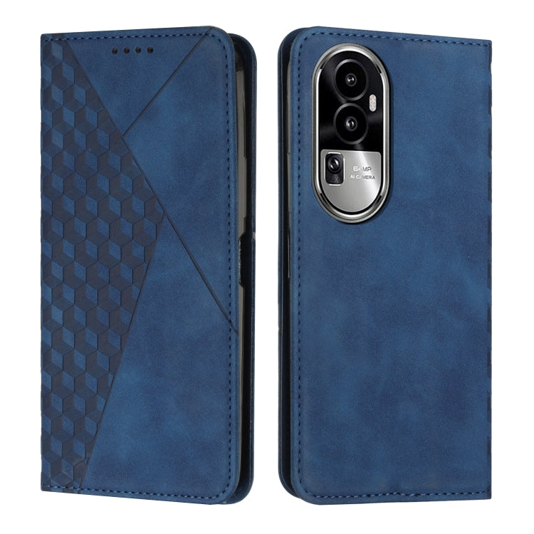 Diamond Splicing Skin Feel Magnetic Leather Phone Case, For OPPO Reno10 5G/Reno10 Pro 5G Global, For OPPO A78 4G, For OPPO Reno10 Pro+, For OPPO A1 5G/A98/F23 5G