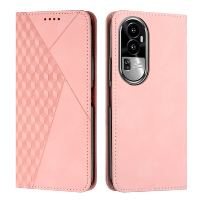 Diamond Splicing Skin Feel Magnetic Leather Phone Case, For OPPO Reno10 5G/Reno10 Pro 5G Global, For OPPO A78 4G, For OPPO Reno10 Pro+, For OPPO A1 5G/A98/F23 5G