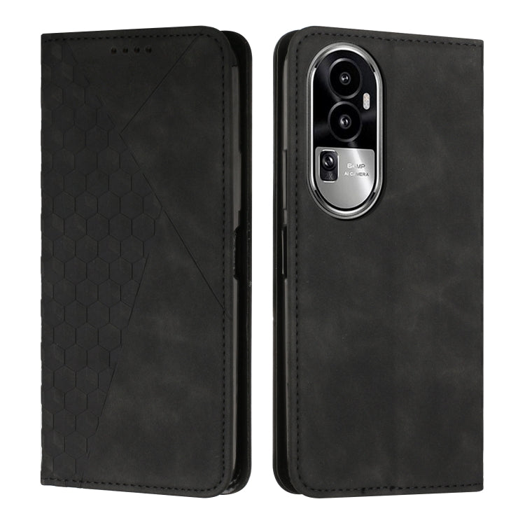 Diamond Splicing Skin Feel Magnetic Leather Phone Case, For OPPO Reno10 5G/Reno10 Pro 5G Global, For OPPO A78 4G, For OPPO Reno10 Pro+, For OPPO A1 5G/A98/F23 5G