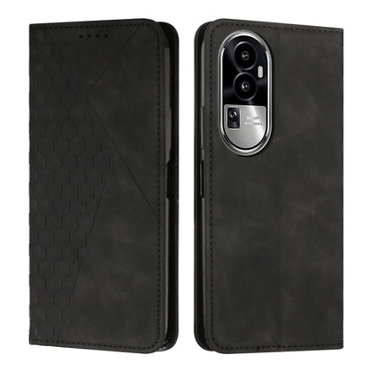 Diamond Splicing Skin Feel Magnetic Leather Phone Case, For OPPO Reno10 5G/Reno10 Pro 5G Global, For OPPO A78 4G, For OPPO Reno10 Pro+, For OPPO A1 5G/A98/F23 5G