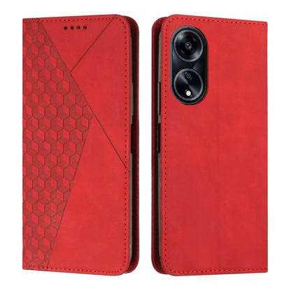 Diamond Splicing Skin Feel Magnetic Leather Phone Case, For OPPO Reno10 5G/Reno10 Pro 5G Global, For OPPO A78 4G, For OPPO Reno10 Pro+, For OPPO A1 5G/A98/F23 5G