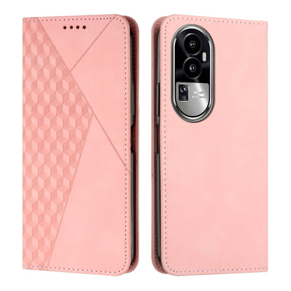 Diamond Splicing Skin Feel Magnetic Leather Phone Case, For OPPO Reno10 5G/Reno10 Pro 5G Global, For OPPO A78 4G, For OPPO Reno10 Pro+, For OPPO A1 5G/A98/F23 5G