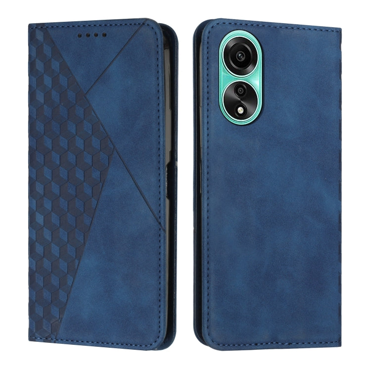 Diamond Splicing Skin Feel Magnetic Leather Phone Case, For OPPO Reno11 5G Global, For OPPO Reno11 Pro Global, For OPPO A38 / A18, For OPPO A58 4G