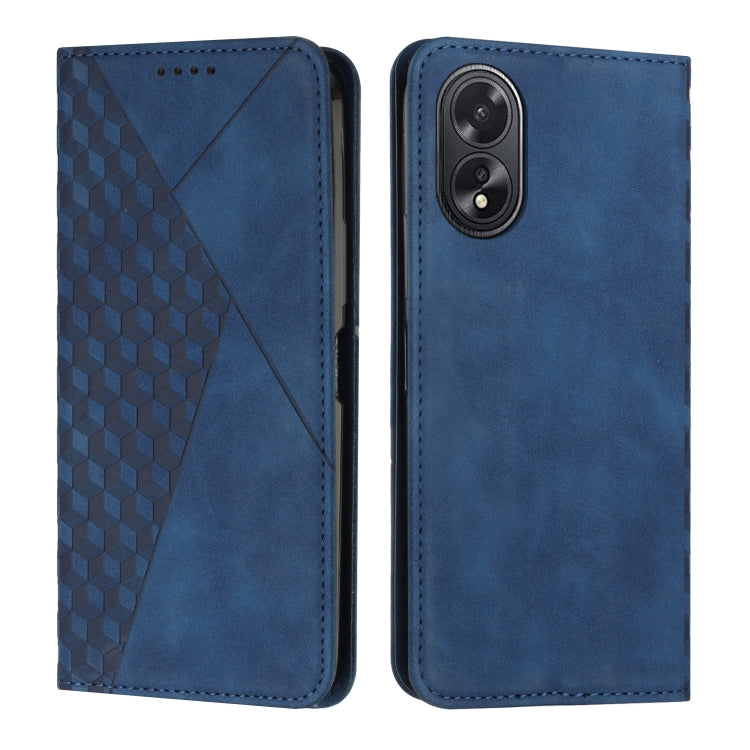 Diamond Splicing Skin Feel Magnetic Leather Phone Case, For OPPO Reno11 5G Global, For OPPO Reno11 Pro Global, For OPPO A38 / A18, For OPPO A58 4G