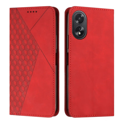 Diamond Splicing Skin Feel Magnetic Leather Phone Case, For OPPO Reno11 5G Global, For OPPO Reno11 Pro Global, For OPPO A38 / A18, For OPPO A58 4G