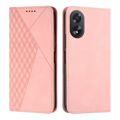 Diamond Splicing Skin Feel Magnetic Leather Phone Case, For OPPO Reno11 5G Global, For OPPO Reno11 Pro Global, For OPPO A38 / A18, For OPPO A58 4G