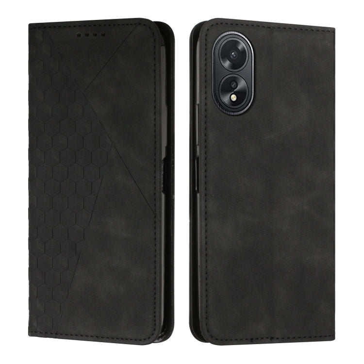 Diamond Splicing Skin Feel Magnetic Leather Phone Case, For OPPO Reno11 5G Global, For OPPO Reno11 Pro Global, For OPPO A38 / A18, For OPPO A58 4G