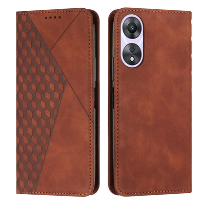 Diamond Splicing Skin Feel Magnetic Leather Phone Case, For OPPO A58 / A78, For OPPO A1 Pro/Reno8 T 5G Global, For OPPO A79 5G, For OPPO A59