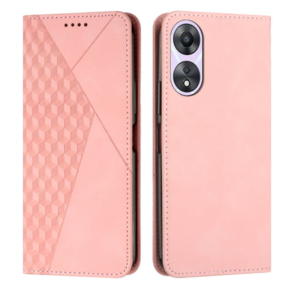 Diamond Splicing Skin Feel Magnetic Leather Phone Case, For OPPO A58 / A78, For OPPO A1 Pro/Reno8 T 5G Global, For OPPO A79 5G, For OPPO A59