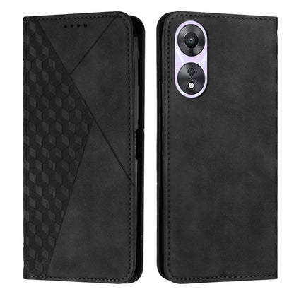 Diamond Splicing Skin Feel Magnetic Leather Phone Case, For OPPO A58 / A78, For OPPO A1 Pro/Reno8 T 5G Global, For OPPO A79 5G, For OPPO A59