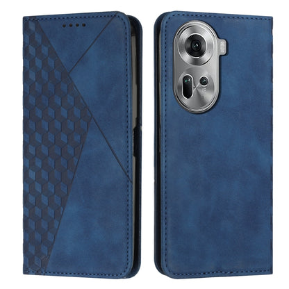 Diamond Splicing Skin Feel Magnetic Leather Phone Case, For OPPO Reno11 5G Global, For OPPO Reno11 Pro Global, For OPPO A38 / A18, For OPPO A58 4G