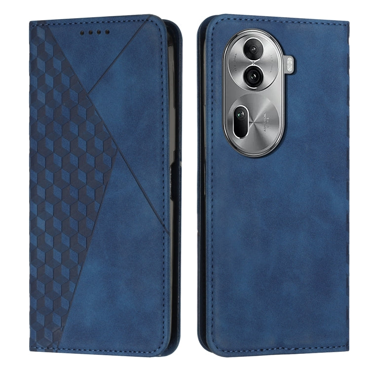 Diamond Splicing Skin Feel Magnetic Leather Phone Case, For OPPO Reno11 5G Global, For OPPO Reno11 Pro Global, For OPPO A38 / A18, For OPPO A58 4G