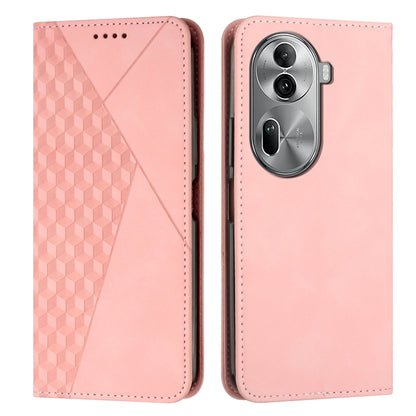 Diamond Splicing Skin Feel Magnetic Leather Phone Case, For OPPO Reno11 5G Global, For OPPO Reno11 Pro Global, For OPPO A38 / A18, For OPPO A58 4G