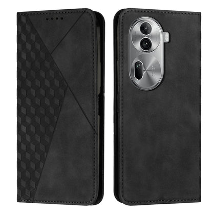 Diamond Splicing Skin Feel Magnetic Leather Phone Case, For OPPO Reno11 5G Global, For OPPO Reno11 Pro Global, For OPPO A38 / A18, For OPPO A58 4G