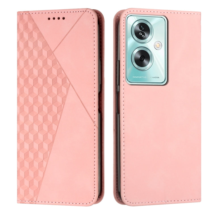 Diamond Splicing Skin Feel Magnetic Leather Phone Case, For OPPO A58 / A78, For OPPO A1 Pro/Reno8 T 5G Global, For OPPO A79 5G, For OPPO A59