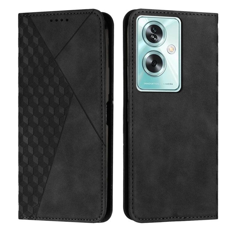 Diamond Splicing Skin Feel Magnetic Leather Phone Case, For OPPO A58 / A78, For OPPO A1 Pro/Reno8 T 5G Global, For OPPO A79 5G, For OPPO A59