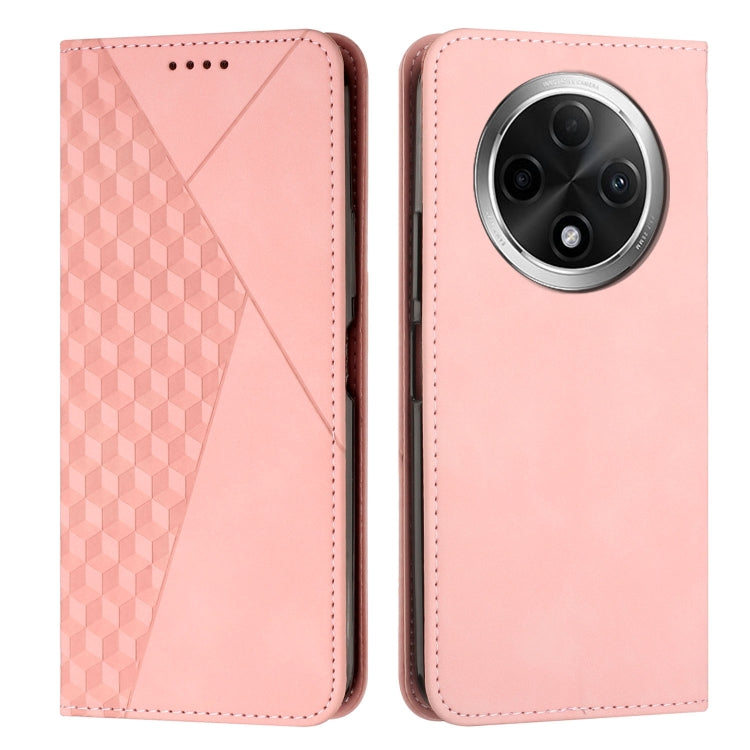 Diamond Splicing Skin Feel Magnetic Leather Phone Case, For OPPO Reno12 Pro Global, For OPPO Reno12 5G Global, For OPPO A3 Pro China, For OPPO A3 Pro Global