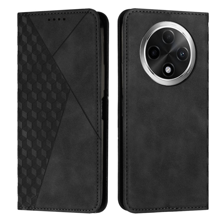 Diamond Splicing Skin Feel Magnetic Leather Phone Case, For OPPO Reno12 Pro Global, For OPPO Reno12 5G Global, For OPPO A3 Pro China, For OPPO A3 Pro Global