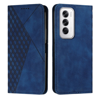Diamond Splicing Skin Feel Magnetic Leather Phone Case, For OPPO Reno12 Pro Global, For OPPO Reno12 5G Global, For OPPO A3 Pro China, For OPPO A3 Pro Global