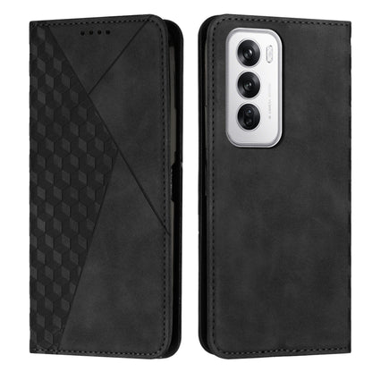Diamond Splicing Skin Feel Magnetic Leather Phone Case, For OPPO Reno12 Pro Global, For OPPO Reno12 5G Global, For OPPO A3 Pro China, For OPPO A3 Pro Global