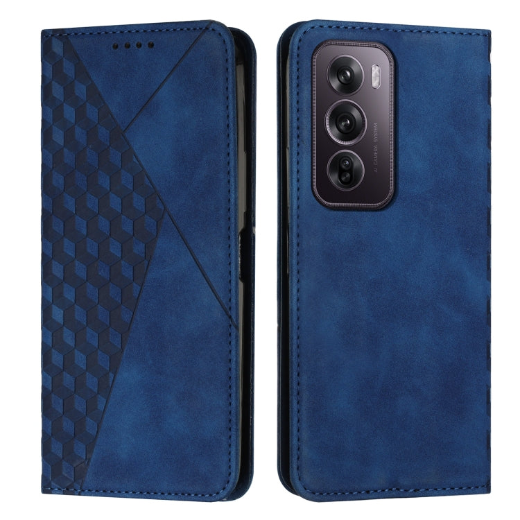 Diamond Splicing Skin Feel Magnetic Leather Phone Case, For OPPO Reno12 Pro Global, For OPPO Reno12 5G Global, For OPPO A3 Pro China, For OPPO A3 Pro Global