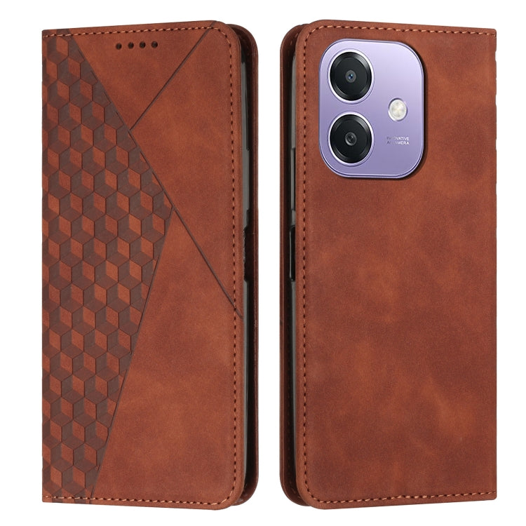 Diamond Splicing Skin Feel Magnetic Leather Phone Case, For OPPO Reno13 Pro Global, For OPPO Reno13 5G Global, For OPPO Reno13 F 5G / 4G, For OPPO A3x