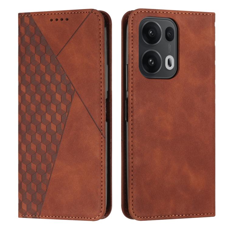 Diamond Splicing Skin Feel Magnetic Leather Phone Case, For OPPO Reno13 Pro Global, For OPPO Reno13 5G Global, For OPPO Reno13 F 5G / 4G, For OPPO A3x