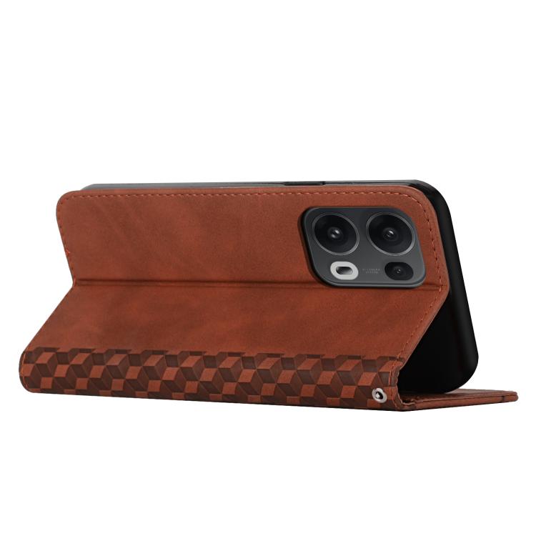 Diamond Splicing Skin Feel Magnetic Leather Phone Case, For OPPO Reno13 Pro Global, For OPPO Reno13 5G Global, For OPPO Reno13 F 5G / 4G, For OPPO A3x
