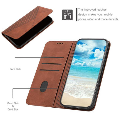 Diamond Splicing Skin Feel Magnetic Leather Phone Case, For OPPO Reno13 Pro Global, For OPPO Reno13 5G Global, For OPPO Reno13 F 5G / 4G, For OPPO A3x