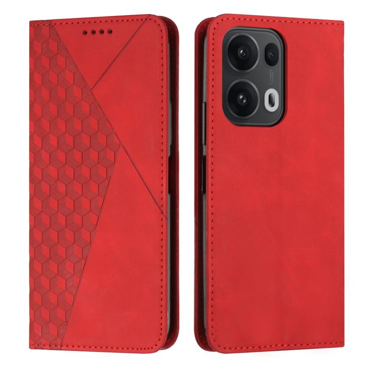 Diamond Splicing Skin Feel Magnetic Leather Phone Case, For OPPO Reno13 Pro Global, For OPPO Reno13 5G Global, For OPPO Reno13 F 5G / 4G, For OPPO A3x