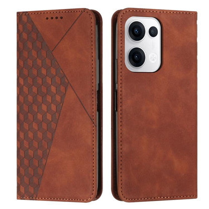 Diamond Splicing Skin Feel Magnetic Leather Phone Case, For OPPO Reno13 Pro Global, For OPPO Reno13 5G Global, For OPPO Reno13 F 5G / 4G, For OPPO A3x