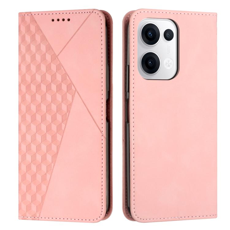 Diamond Splicing Skin Feel Magnetic Leather Phone Case, For OPPO Reno13 Pro Global, For OPPO Reno13 5G Global, For OPPO Reno13 F 5G / 4G, For OPPO A3x